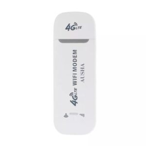 AUSHA 4G LTE Wireless WiFi USB Dongle Stick with All SIM Network Support | Plug & Play Data Card with up to 150Mbps Data Speed Hotspot Modem for Travel & Home