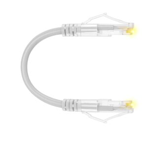 SETH ENTERPRISES Cat6 Copper Ethernet Patch Cable | 0.5 Meter High Speed 550Mhz / 10 Gigabit Speed Rj45 Internet Cable For Router, Modem, Pc & Server | Category 6 Wires For Short Server Cables