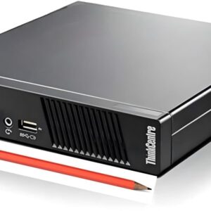 TECHSUPPORT Think Centre M-93 Desktop Tiny Pc (Córe i3-4Th Gᥱn,4 Gb Ddr3 Ram,128 Gb Ssd,WiFi,Windows 11 pro,Ms Office, Hd Graphics,USB,Dp) Black || 1 Year On-Site Warranty