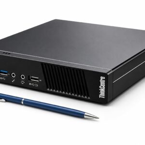 YaariTech Think Centre M-93 Tiny Desktop PC (Core i3 4th Gen, 4GB DDR3 RAM, 128GB SSD,Windows 11 Pro, MS Office,HD Graphics, USB, DP) with Free 5G WiFi Dongle (Tiny PC -i3(4th)/4GB/128SSD)