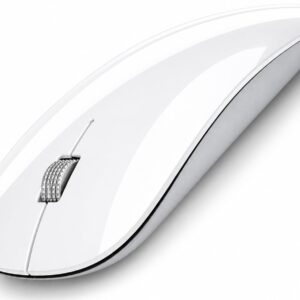 Atom Dual Bluetooth 5.1+5.1 & 2.4Ghz Wireless, Type-C Rechargeable Silent Click Mouse, Triple Device connectivity Windows, Mac, iOS, Android