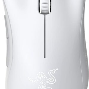 DeathAdder Essential White Edition - 6400 DPI Ergonomic Wired Gaming Mouse - RZ01-03850200-R3M1