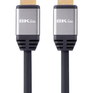 8K HDMI 2.1 AOC Cable 15M (49.2 Feet) | 48Gbps Ultra High Speed | 8K@60Hz, 4K@120Hz | Dynamic HDR, eARC | Gaming Ready | Certified Long Distance Cable