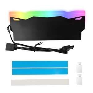 RGB RAM Heatsink 5V 3PIN ARGB for DDR2/3/4 Aluminum Alloy