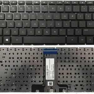Laptop Keyboard for Keyboard H P 240 G6, 245 G6, 246 G6 14-ba 14-bc 14-be 14-bf 14-bk 14-bp 14-bs Keypad Black Replacement Internal Keyboard No Frame